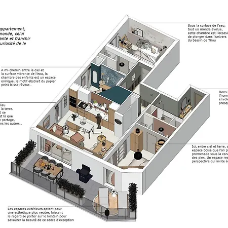 Superbe T4 Vue Et Etang, Terrasse Et Parking